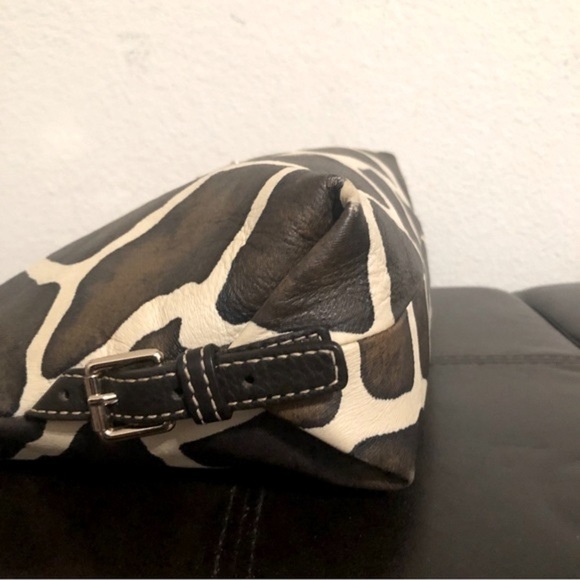 Vintage Dooney & Bourke Giraffe Hobo Handbag Purse - Picture 9 of 13